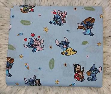 Posteljina: Stich posteljine za decu 🌿Singl posteljine 🌿Čaršaf-140*220 🌿Jorganska — 8