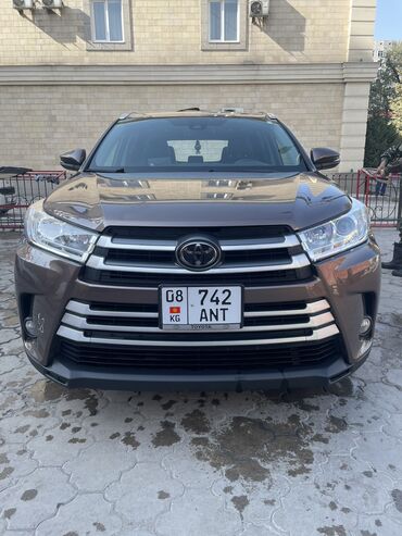 тайота хойландер: Toyota Highlander: 2018 г., 3.5 л, Автоматтык, Бензин, Жол тандабас