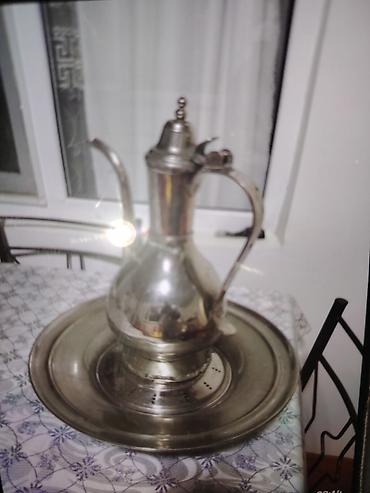 Məişət üçün mis/metal ibrik və ləyən dəsti - Tərkib: klassik uzun lalafo.az -da Məişət üçün mis/metal ibrik və ləyən dəsti - Tərkib: klassik uzun