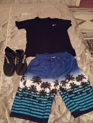 Köynəklər: İdman dəsti, Nike, L (EU 40), rəng - Qara
