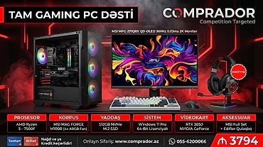 игровой монитор: 🎮 GÜC VƏ SÜRƏT BİR ARADA! COMPRADOR-DAN MÖHTƏŞƏM GAMING SET! 🚀 Oyun — 1