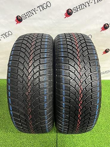 ling long: Шины 205 / 55 / R 16, Зима, Б/у, Пара, Легковые, Bridgestone — 1