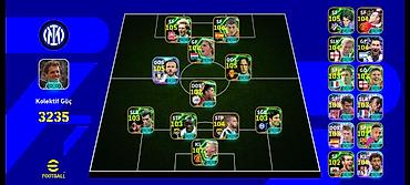 EFootball hesabı – yüksək reytinqli komanda və zəngin heyət - Oyun
