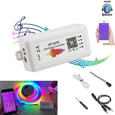 Rasveta: SP107E MUZIČKI KONTROLER ZA SMART LED TRAKE WS2812B WS2811. | *U — 5