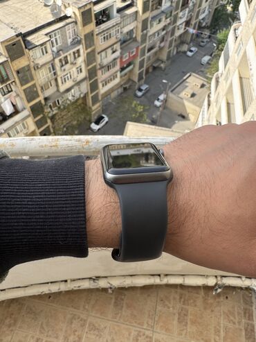 apple watch 3 qiymeti: İşlənmiş, Smart saat, Apple, Suya davamlı, rəng - Boz