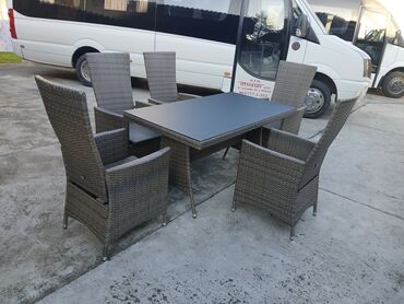 stolice za terasu forma ideale: Baštenska ganitura, bоја - Šareno, Upotrebljenо