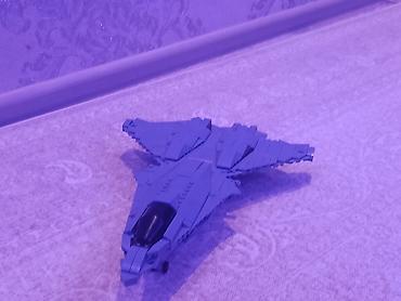 воздушный человек: Конструкторский самолёт из блоков (совместим с LEGO) - Модель — 3