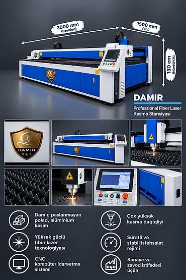 dəmir qapı: Fiber lazer kəsim dəzgahı – sənaye və zavod istifadəsi üçün Texniki — 1