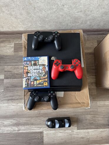 PS4 (Sony Playstation 4): Playstation 4 Pro 1TB Yenidir,heç bir problemi