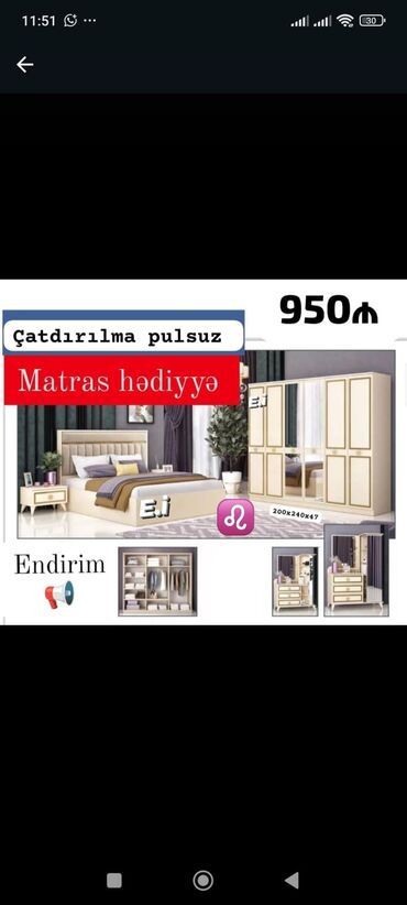 loft мебель: Yataq mebel desti