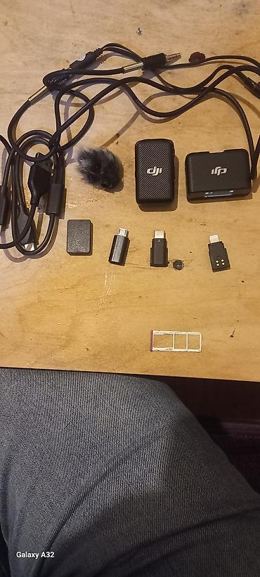 dji mikrofon: DJI Wireless Microphone (DJI Mic) seti Komplekt: - 1 ədəd portativ — 1