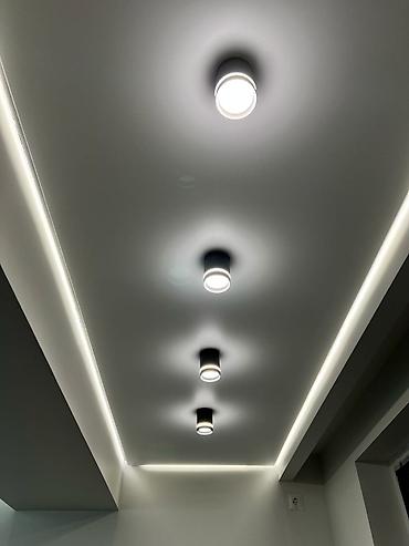 Натяжной потолок: Натяжной потолок Глянцевое, Матовое, 3D потолки Монтаж, Гарантия — 5