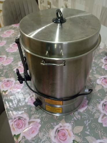 antik servis: Paslanmayan poladdan elektrikli samovar/qaynar su qızdırıcısı - Həcm — 1