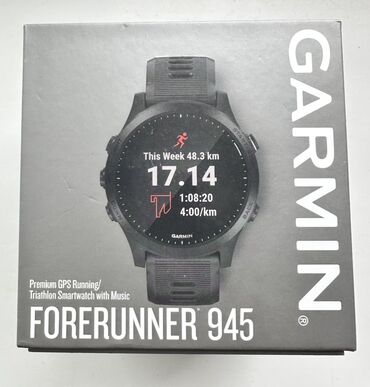 телефон а 7: GPS-смарт-часы Garmin Forerunner 945, предназначенные для бега и