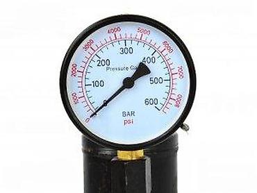 Ostali merni alati: Ručna hidraulična pumpa sa manometrom - Robustna ručna poluga za — 5