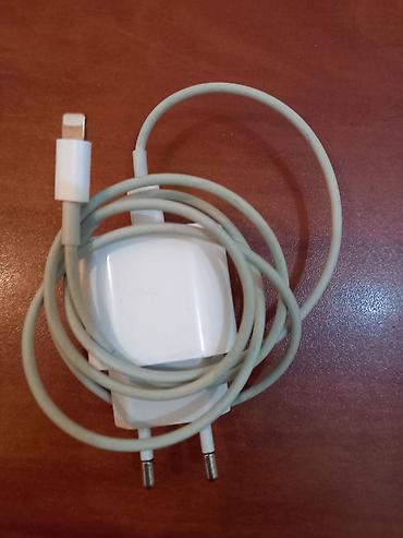 Elektronika: Lightning USB şarj cihazı və kabel dəsti - Tip: USB divar adapteri + — 1