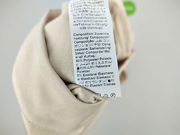 szeroki pas: Spodnie materiałowe damskie, rozmiar M — 6