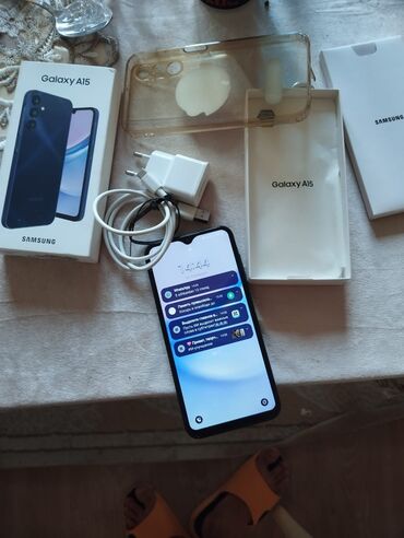 samsung i9500 galaxy s4: Samsung Galaxy A15, 128 GB, Sensor, Barmaq izi, Sənədlərlə