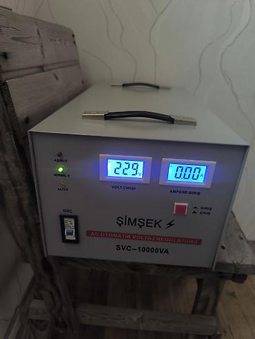 220 v: ŞİMŞEK SVC-10000VA – AC avtomatik voltaj tənzimləyici - Güc: 10 kVA — 2