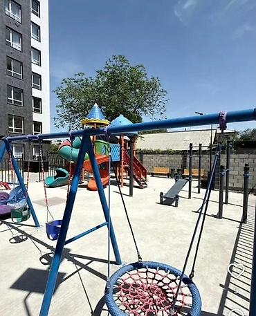 2 bedroom: 2 комнаты, 67 м², Пишпек Элитка, 4 этаж, ПСО (под самоотделку) — 4