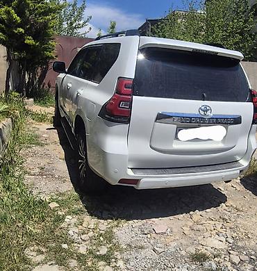 prado sukan: İcarə ən azı 2 günə verilir. Toyota Land Cruiser Prado, ağ rəng, tam — 2