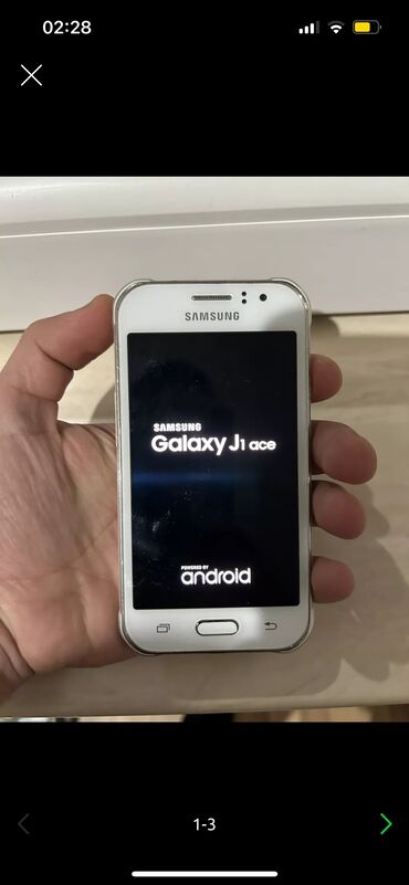 j1 mini: Samsung Galaxy J1, 8 GB, rəng - Ağ, Sensor