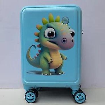 Rančevi, torbe i koferi: Set od dva dečija kofera sa zanimljivim dizajnom dinosaura. Koferi su — 26