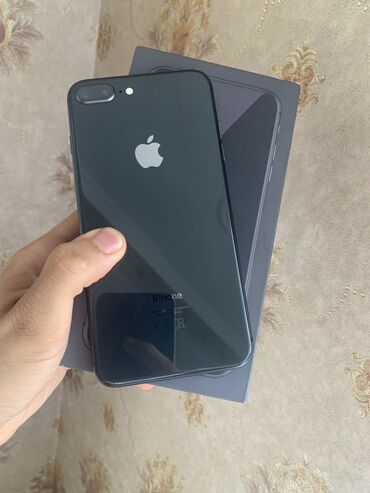 купить айфон 8: IPhone 8 Plus, 64 ГБ, Черный, Отпечаток пальца