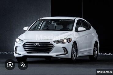 f30 m bufer: Ön, Hyundai ELANTRA, 2017 il, Ünvandan götürmə