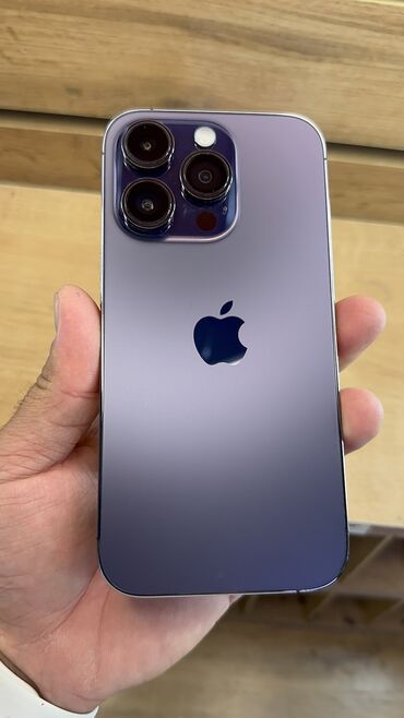 iphone 8 plus цена в бишкеке бу: IPhone 14 Pro, Колдонулган, 128 ГБ, Куту, 100 %
