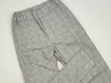 spodnie z zamkiem z tyłu: Material trousers, KappAhl, 14 years, 164, condition - Perfect