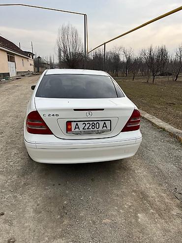 пригнан: Mercedes-Benz C-Class: 2004 г., 2.6 л, Автомат, Бензин, Седан — 2