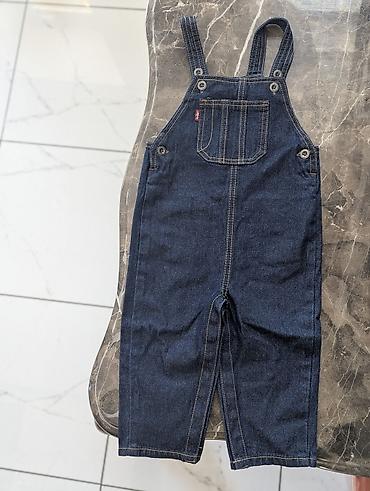 сары булун: Детский джинсовый комбинезон Levi's новый, на 2 года — 1