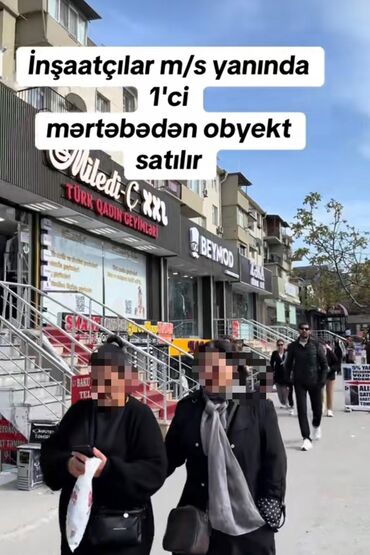 купить недвижимость в баку: Obyekt satılır 1.300.000 azn Qeyri yaşayış kupça 56 kvm. 1'ci