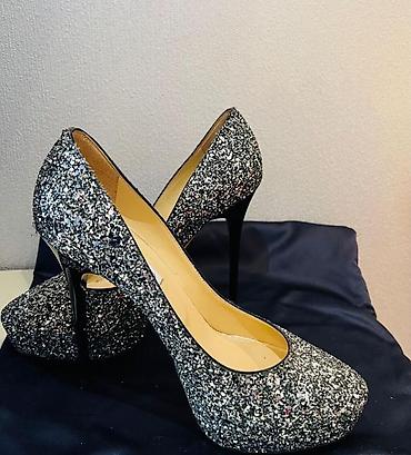 tufliler 2021: Jimmy Choo qadın tuflisi – parıltılı platformalı stilettolar - Ölçü  — 1
