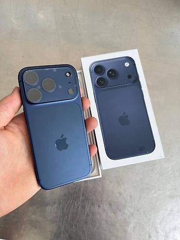 Apple iPhone: IPhone 17 Pro, Б/у, 256 ГБ, Blue Titanium, Коробка, 100 % — 2