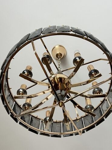 Çaydanlar: Çılçıraq, 10 və daha çox lampa, Metal