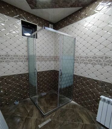 Duş kabinaları, arakəsmələr: Yeni Üstü açıq kabina, Düzbucaqlı, Pulsuz çatdırılma — 21