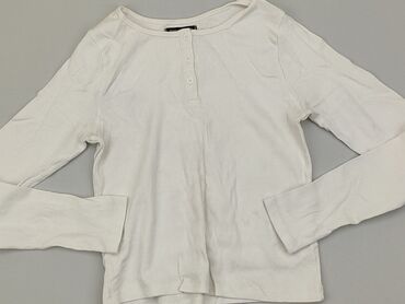 białe t shirty z długim rękawem: Top SinSay, XL, stan - Dobry