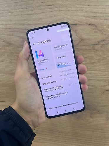 redmi note 9т: Смартфон Redmi Note 13 (модель 23129RAA4G) Ключевые характеристики: - — 3