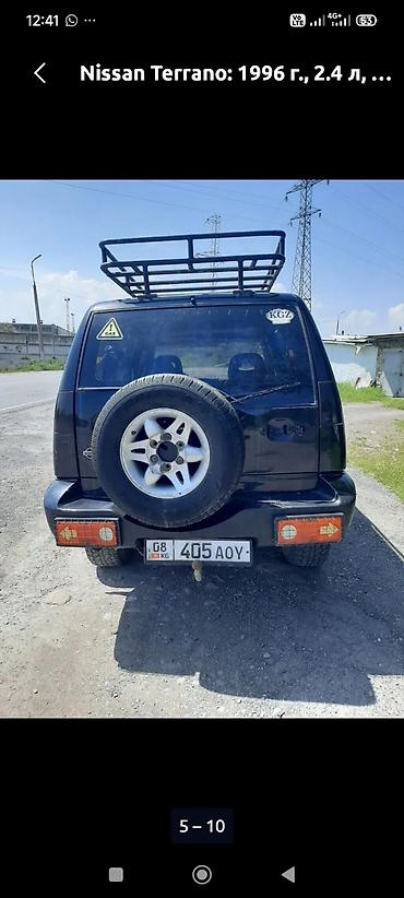тирактир 80: Nissan Terrano: 1996 г., 2.4 л, Механика, Бензин, Внедорожник — 3