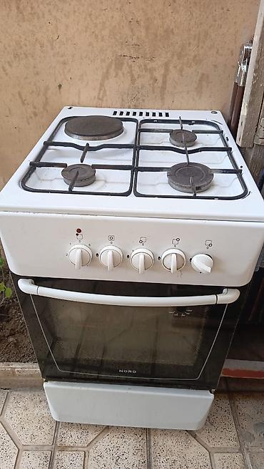 mətbəx peci: Nord kombi tipli soba-plitə - 50 sm en ölçülü sərbəst quraşdırılan — 2