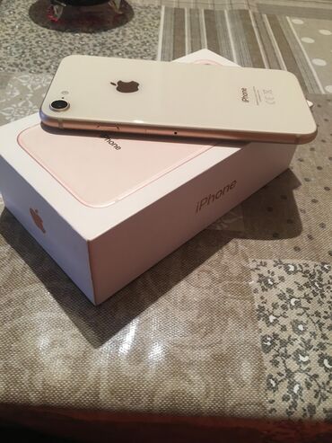 Apple iPhone: IPhone 8, 64 GB, Qızılı, Barmaq izi