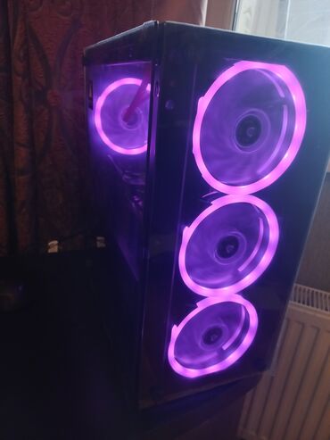 Korpuslar: 69 azn Keys mini atx 4 fanli isiqli keys muxtelif iwiqlarda yanir — 8