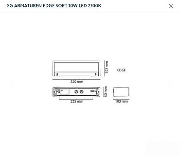 Rasveta: SG Edge zidna LED lampa – 3000K, bela - Model/serija: SG Armaturen — 4