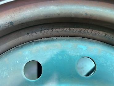 Колеса в сборе: Колеса в сборе 205 / 60 / R 16, Всесезонная, Пара, Легковые, Железные — 5