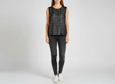 t shirty outline: Top Secret, Топ жіночий, розмір L