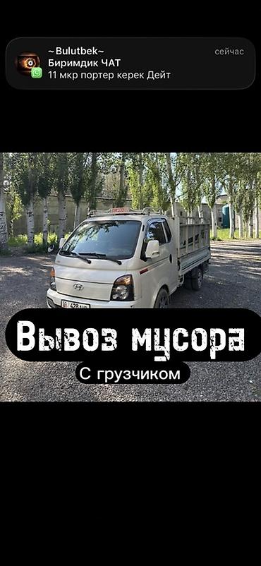 3 67: Заказать Хендай портер, Вывоз строй мусора, C грузчиком — 1