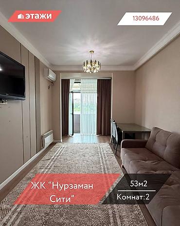 15: 2 комнаты, 53 м², 3 этаж, Евроремонт — 1