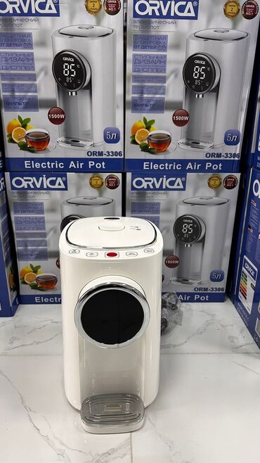 tok samavari qiymeti: Termopot Hecmi 5L. Güc 1500w .Led ekranı var istediyiniz derece